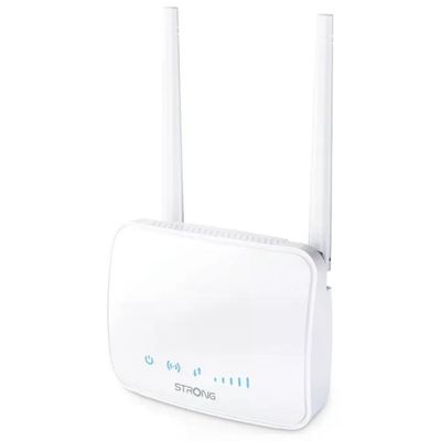 Strong 4GROUTER350M Router 4G LTE WiFi 4 300 Mbit-s 150 Mbit-s Download SIM 1 Porta LAN colore Bianco