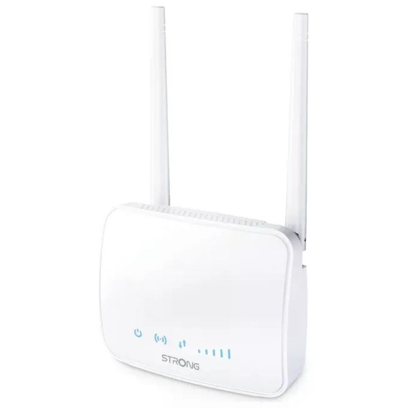 Strong 4GROUTER350M Router 4G LTE WiFi 4 300 Mbit-s 150 Mbit-s Download SIM 1 Porta LAN colore Bianco