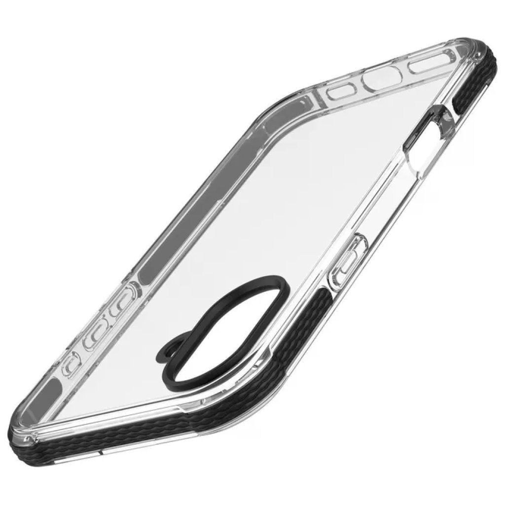 CELLULARLINE Cellular Line Cover per iPhone 16 Tetra Force Strong Guard Clear