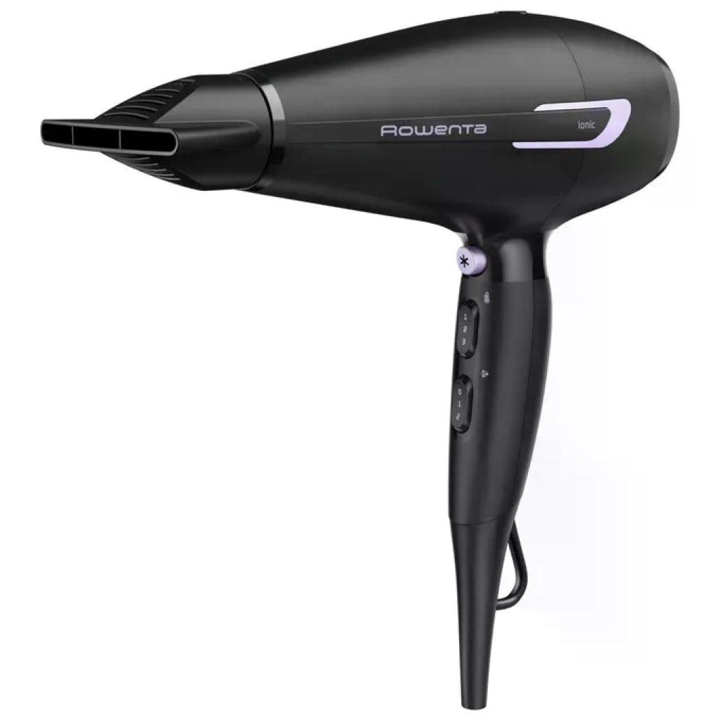 Rowenta CV7210 Pro Power Asciugacapelli 2200W Ionico Motore AC 2 Velocita' 3 Temperature Concentratore