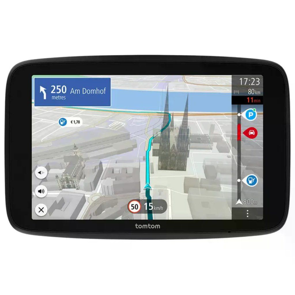 TomTom 1YE7.002.100 GO Navigator 7 Navigatore GPS Auto 7'' Touch 32GB Mappe Europa Wi-Fi colore Nero