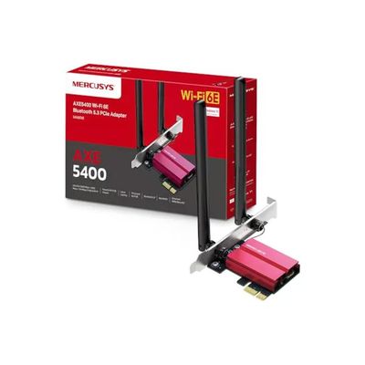 Mercusys Adattatore PCIe AXE5400 MA86XE Wi-Fi 6E Bluetooth 5.3 Mercusys Adattatore PCIe AXE5400 MA86XE Wi-Fi 6E Bluetooth 5.3