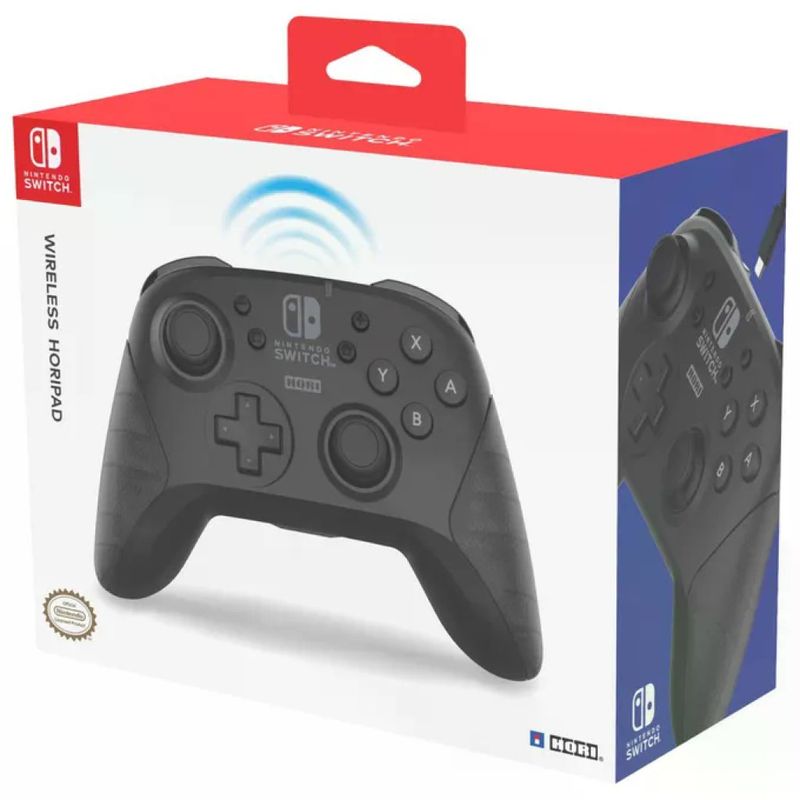 HORI NSW-077U Controller Wireless Horipad Pro Nintendo Switch Nero Con licenza ufficiale HORI NSW-077U Controller Wireless Horipad Pro Nintendo Switch Nero Con licenza ufficiale