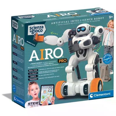 Clementoni 19449 Robot Airo Pro con Intelligenza Artificiale