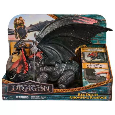 Spin Master Drago Morte Rossa Furia Divoratrice con Mini Sdentato Giocattolo Multicolore