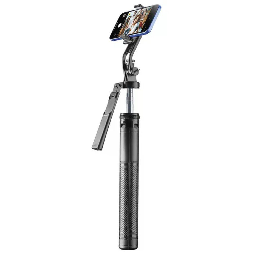 Cellularline Selfie Stick Max Bluetooth Quadrapod Regolabile Asta Telescopica 180cm Nero Cellularline Selfie Stick Max Bluetooth Quadrapod Regolabile Asta Telescopica 180cm Nero