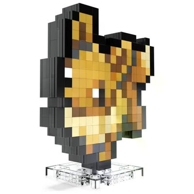 MEGA HTH78 Pokémon Eevee Pixel Art Set di Costruzioni 323 pz 13+