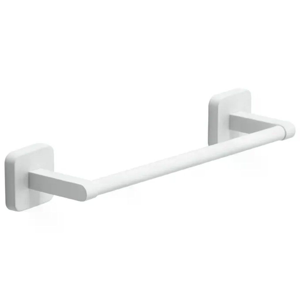 Gedy TO21 Tonga Portasalviette da Parete 30 cm Acciaio Inox Fissaggio a Viti o Adesivo colore Bianco Gedy TO21 Tonga Portasalviette da Parete 30 cm Acciaio Inox Fissaggio a Viti o Adesivo colore Bianco