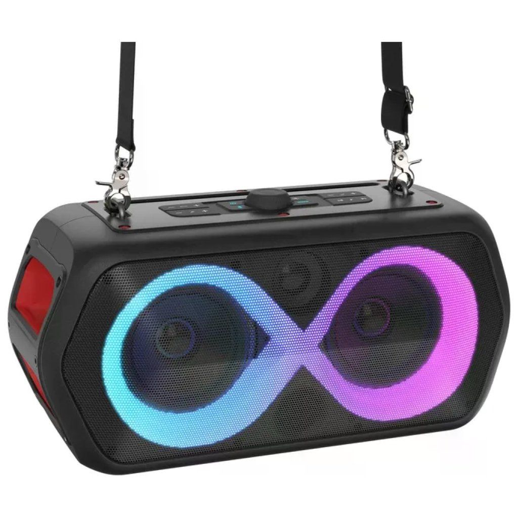 MAJESTIC New Majestic 116139 BK FIRE 39 Altoparlante da festa 40 W RMS 320 W PMPO Bluetooth 5 MAJESTIC New Majestic 116139 BK FIRE 39 Altoparlante da festa 40 W RMS 320 W PMPO Bluetooth 5