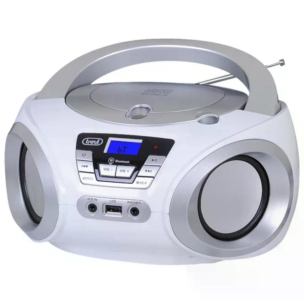 Trevi Stereo Portatile Boombox CMP 544 BT Bianco
