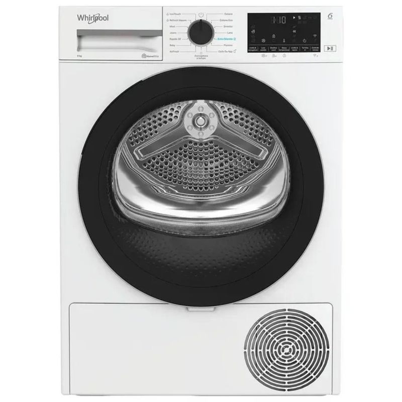 Whirlpool C WD R49M WBS IT Asciugatrice Pompa di Calore 9 Kg Classe C Wi-Fi 6TH SENSE (84.6x59.8x67.4 cm