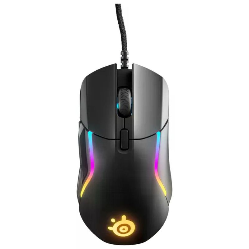Steelseries Rival 5 Mouse da Gioco 18000 DPI 9 Pulsanti Programmabili Ultraleggero