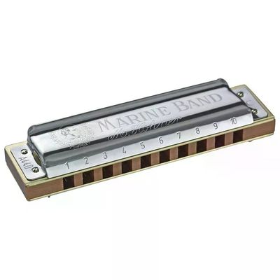 Hohner 4009126994718 Armonica Diatonica Marine Band 1896 Do Maggiore Blues e Folk