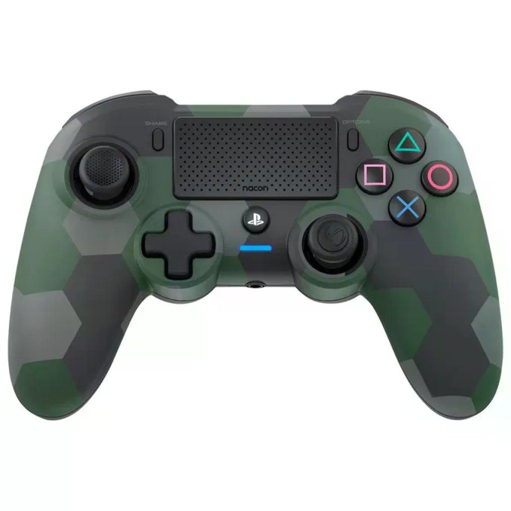 Freaks and Geeks TI-151000J Controller Wireless Bluetooth PS5 Hall Effect LED Touchpad capacitivo colore Verde Camo Freaks and Geeks TI-151000J Controller Wireless Bluetooth PS5 Hall Effect LED Touchpad capacitivo colore Verde Camo
