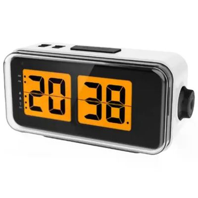 Lowell 8008457711427 Sveglia Digitale Casetta a LED Gialla con Calendario e Temperatura Lowell 8008457711427 Sveglia Digitale Casetta a LED Gialla con Calendario e Temperatura