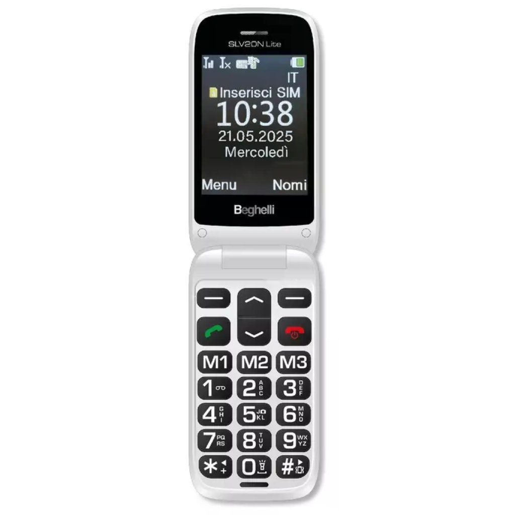 Beghelli Telefono Salvalavita SLV20N Lite Eco per Anziani Beghelli Telefono Salvalavita SLV20N Lite Eco per Anziani