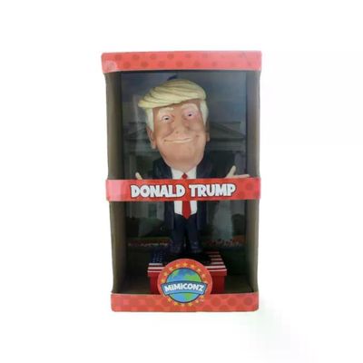 Mimiconz 104484 Statuetta Donald Trump Dipinta a Mano 20cm Vinile Da Collezione