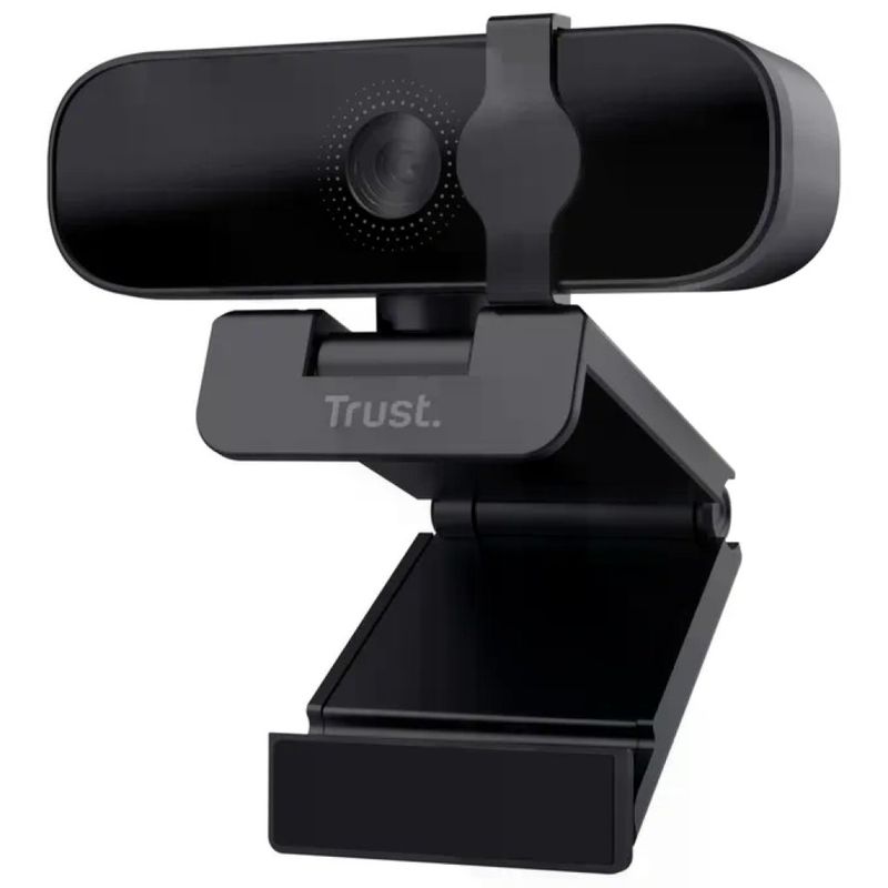Trust Tanor Webcam Full HD 1080p con Microfono e Copriobiettivo