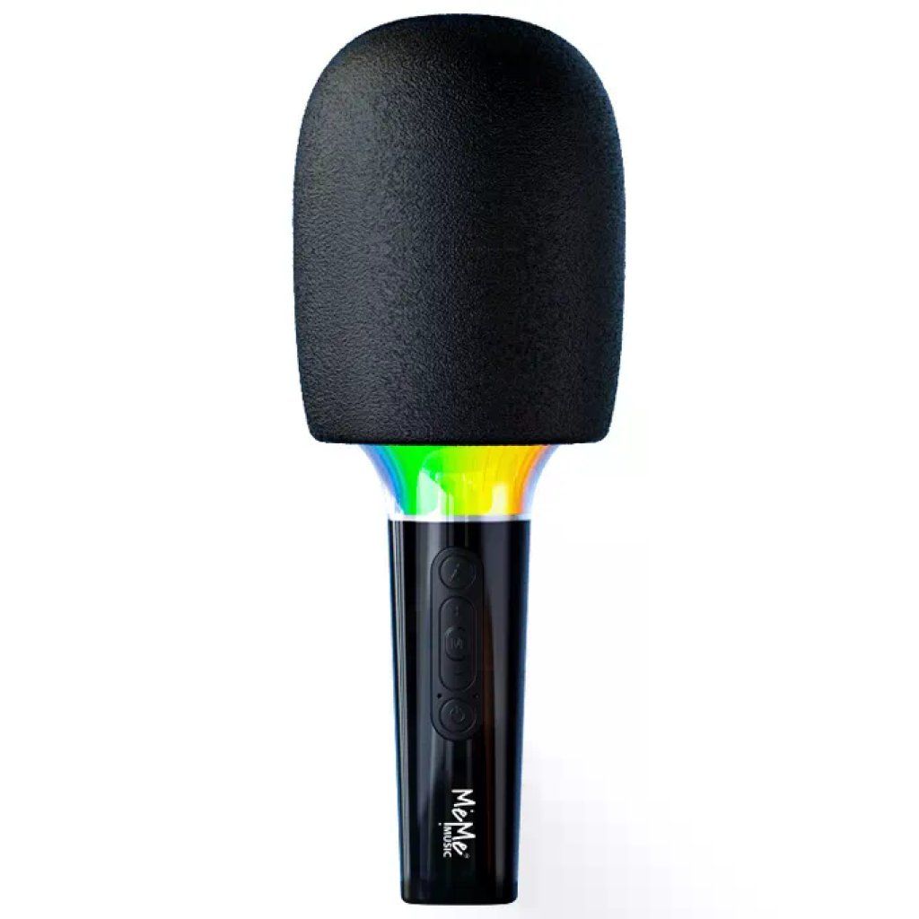 MEME MUSIC MeMe 703500 Diego Microfono Giocattolo Wireless con Effetti Luminosi Rimozione Vocale Cambiavoce