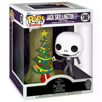 FUNKO 72310 POP! Disney Personaggio da collezione Deluxe Jack Skellington con la Porta di Natale colore FUNKO 72310 POP! Disney Personaggio da collezione Deluxe Jack Skellington con la Porta di Natale colore
