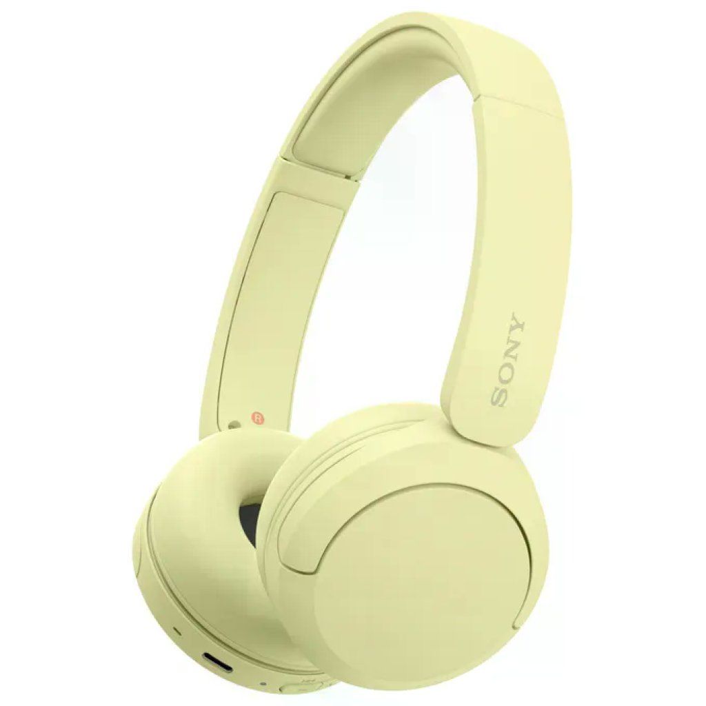 Sony WHCH520Y Cuffie Wireless Bluetooth Gialle 40h Autonomia Musica e Chiamate Sony WHCH520Y Cuffie Wireless Bluetooth Gialle 40h Autonomia Musica e Chiamate
