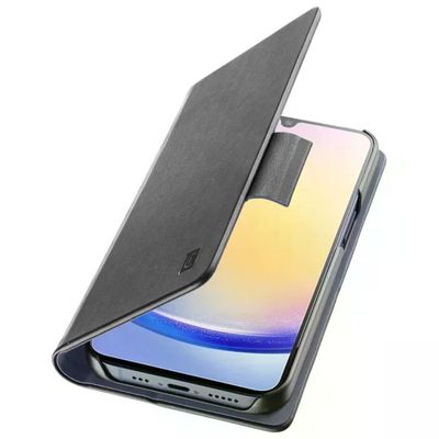 Cellularline Custodia a Libro per Samsung Galaxy A26, Nero