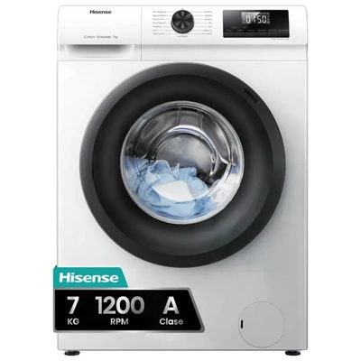 Hisense WFQP701219VM Lavatrice Slim Frontale 7 Kg 1200 rpm Classe A Vapore Inverter (85x60x45 cm Hisense WFQP701219VM Lavatrice Slim Frontale 7 Kg 1200 rpm Classe A Vapore Inverter (85x60x45 cm
