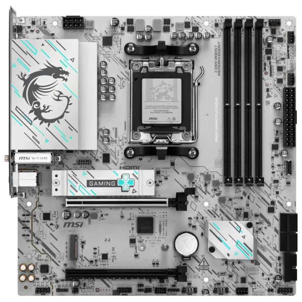 MSI B840M Gaming Plus Wifi6E Scheda Madre Micro Atx Am5