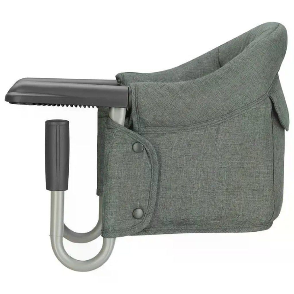 Inglesina AY90S6CRG Fast Seggiolino da Tavolo Pieghevole Portatile fino a 15 Kg colore Charcoal Grey
