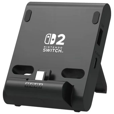 Hori Sistema di Ricarica Dual USB PlayStand Nero per Nintendo Switch 2