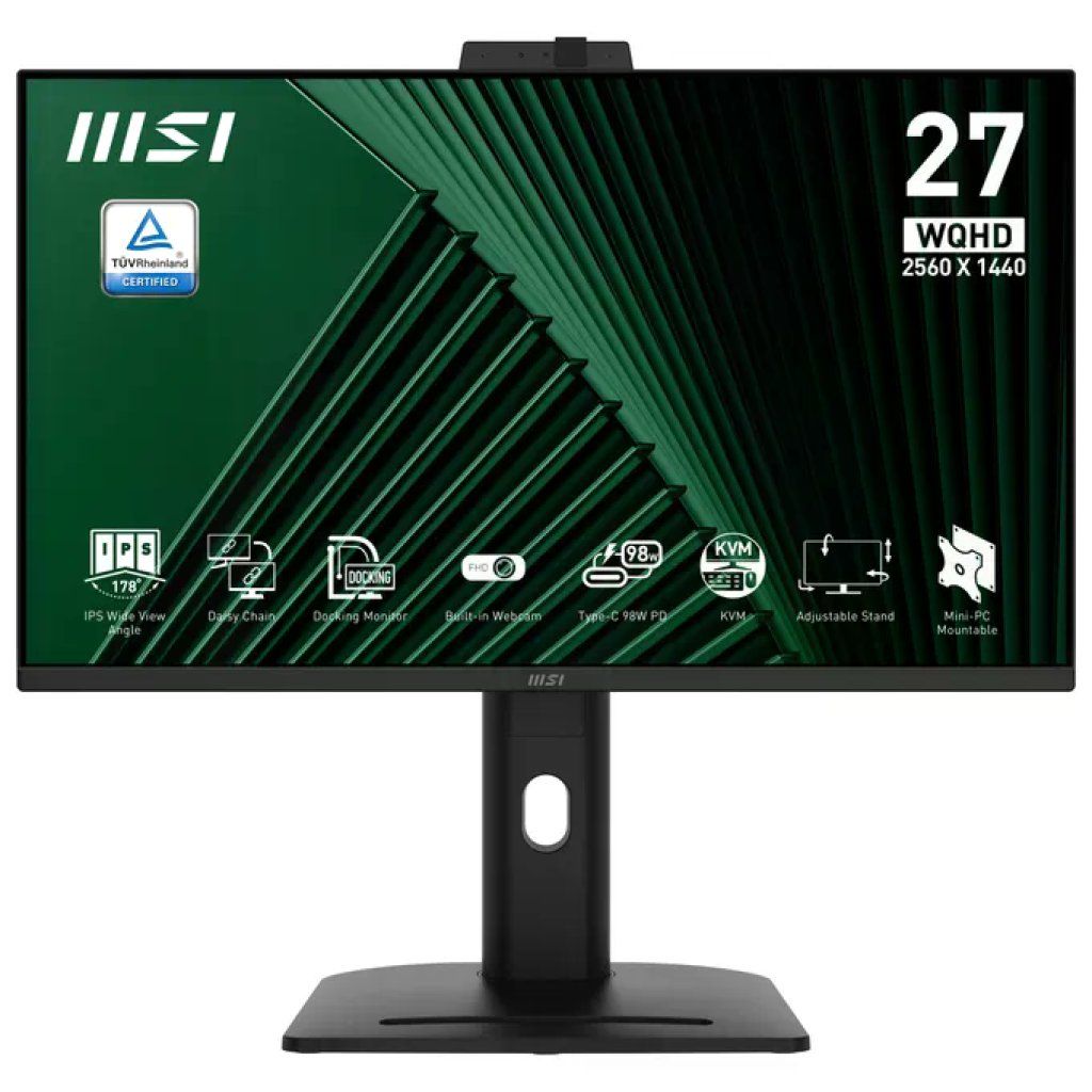 MSI Pro MP275QPDG Monitor PC 27'' Wide Quad HD Nero MSI Pro MP275QPDG Monitor PC 27'' Wide Quad HD Nero