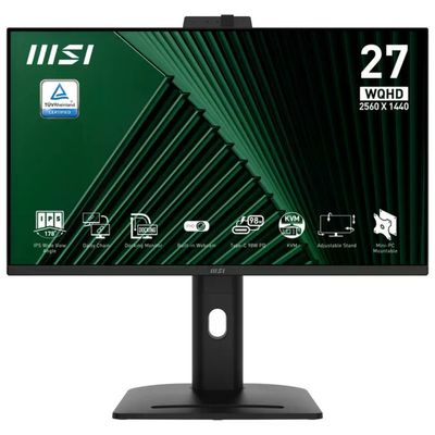 MSI Pro MP275QPDG Monitor PC 27'' Wide Quad HD Nero