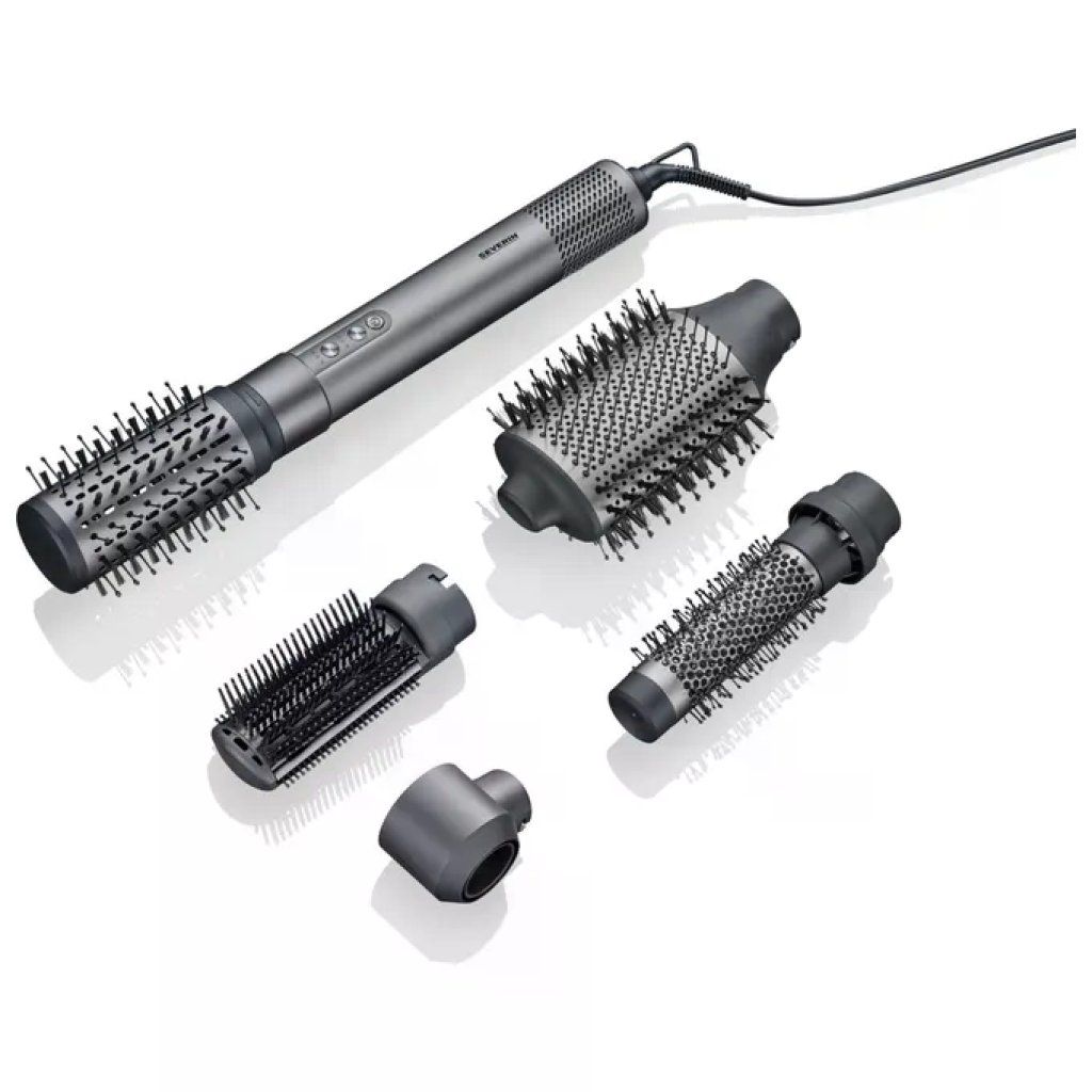 Severin WL0683 Kit Styling Capelli 1500W Antracite Argento Tecnologia Ioni