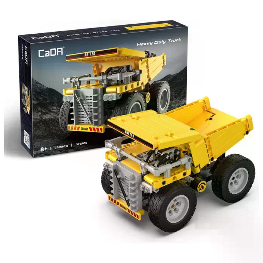 CaDA Camion da Miniera Heavy Duty 372 Pezzi Costruzioni per Bambini da 8 Anni