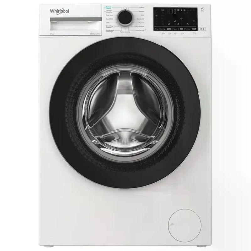 Whirlpool WAM09WBIT Lavatrice Carica Frontale 10 Kg 1400 rpm Classe A Inverter WiFi 6° SENSO (85x60x58 cm
