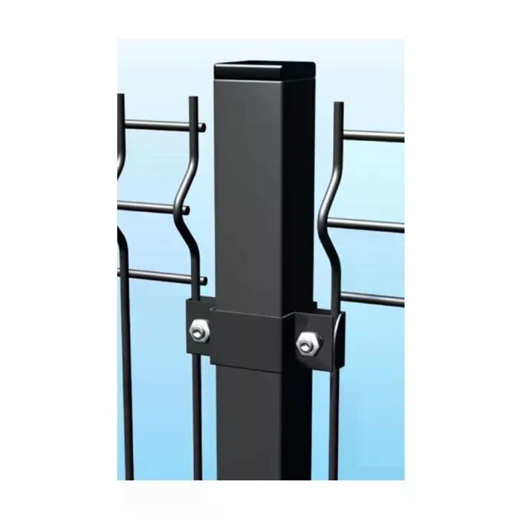 VIGOR-BLINKY Vigor 68987 Paletto Quadro con Piastra per Recinzione 50x50 mm Altezza 130 cm colore Antracite VIGOR-BLINKY Vigor 68987 Paletto Quadro con Piastra per Recinzione 50x50 mm Altezza 130 cm colore Antracite