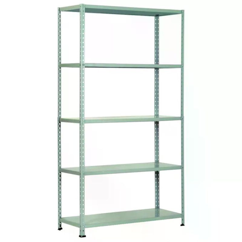 PANDA Fermart.it 8034105909144 Scaffale a 5 Ripiani 37x100 cm In Kit Grigio