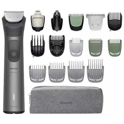 Philips MG7941-15 Serie 7000 Rifinitore Multifunzione 17 in 1 22 lunghezze autonomia 120 min colore Grigio