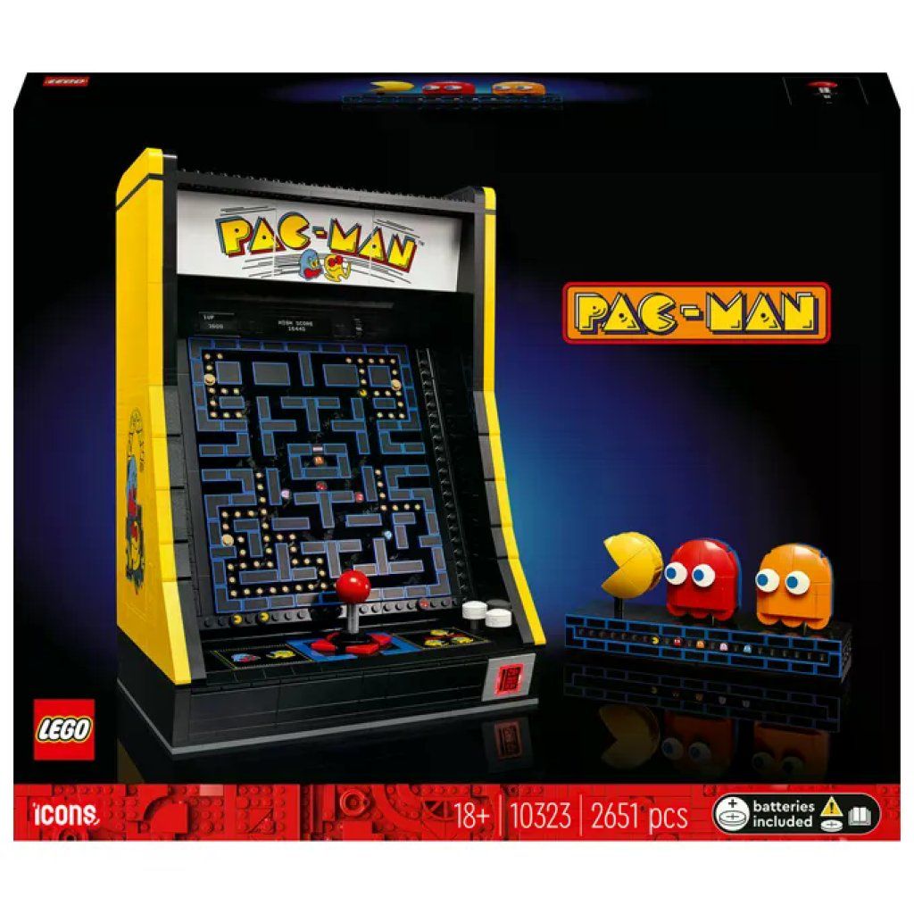Lego Pac-Man Arcade Icons 10323 Set da Costruzione con 2651 Pezzi