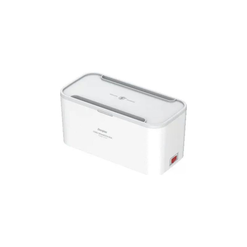 Energizer EPB2500W03EU Multipresa Box 5 Schuko 3 USB e Caricatore Wireless 2 m Bianco