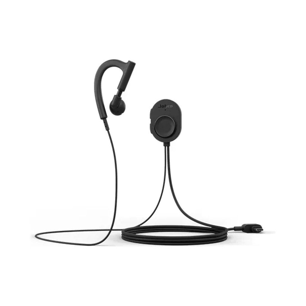 Jabra 5121-119 Perform 10 Auricolare Cablato Mono USB-C PTT IP67 PeakStop 1,16 m colore Nero