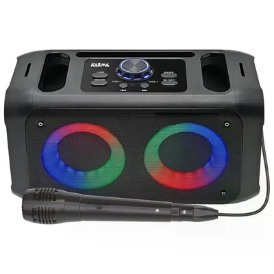 Karma Diffusore Ricaricabile Circle Light Bluetooth 5.0 200W Microfono Incluso Karma Diffusore Ricaricabile Circle Light Bluetooth 5.0 200W Microfono Incluso
