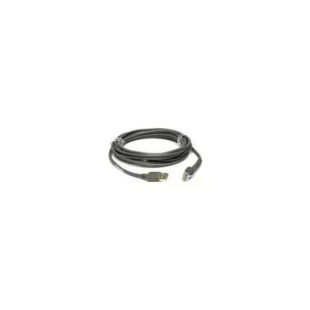 Zebra CBA-U30-S15ZBR Cavo di Connessione USB Nero Per Scanner Zebra DS3608 DS7708 LS2208