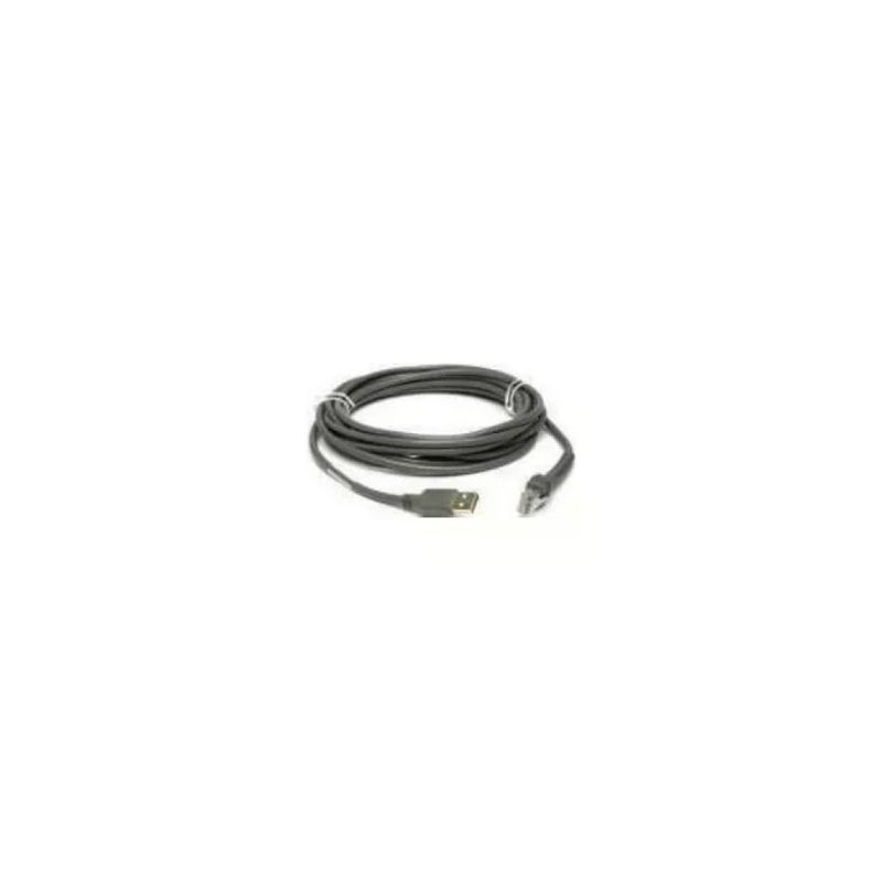 Zebra CBA-U30-S15ZBR Cavo di Connessione USB Nero Per Scanner Zebra DS3608 DS7708 LS2208