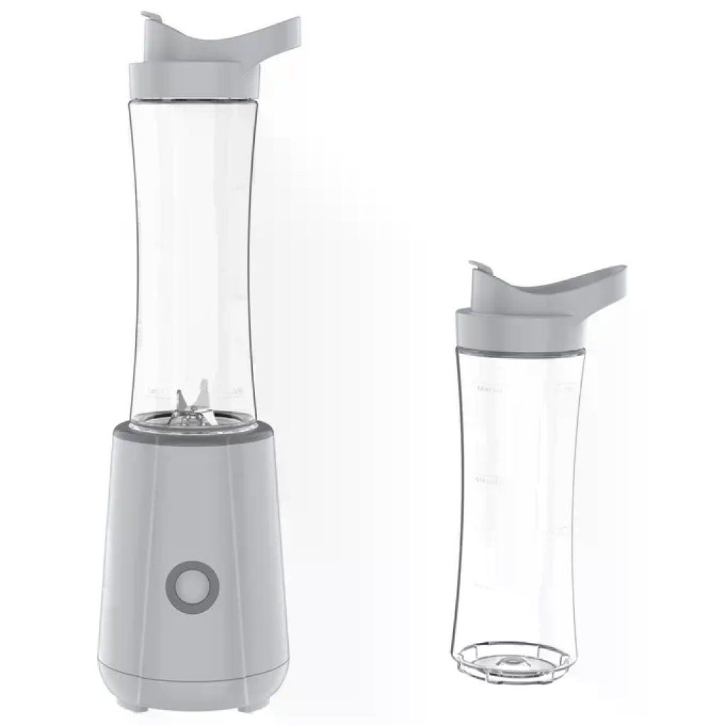 Tognana frullatore elettrico Iridea 450W D2DFU04IRPE 4 lame in acciaio inox 2 bicchieri portatili 600ml