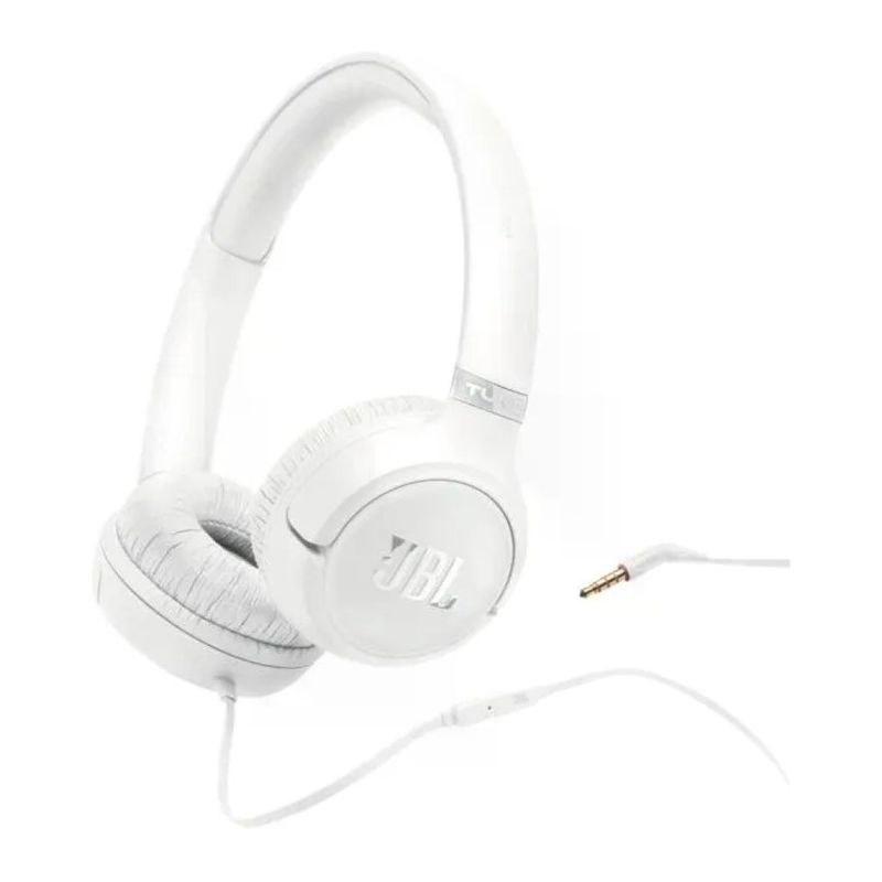 JBL JBLT530WHT Tune 530 Cuffie On-Ear Cablate Jack 3