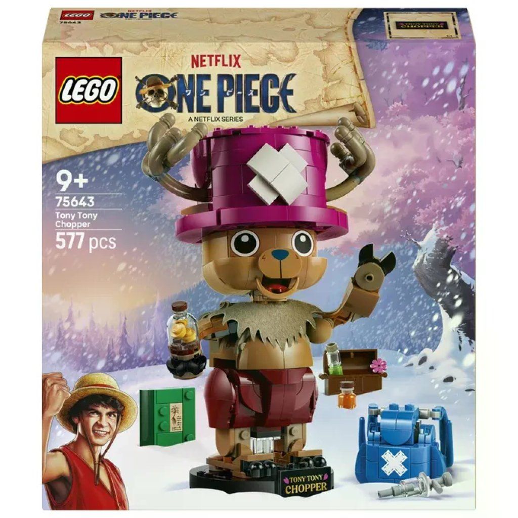 Lego 75643 ONE PIECE Set da costruzione Action Figure TonyTony Chopper 577 pezzi colore Multicolore Lego 75643 ONE PIECE Set da costruzione Action Figure TonyTony Chopper 577 pezzi colore Multicolore