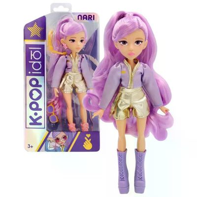 IMC Toys IM932999 K-Pop Idol Nari Fashion Doll Capelli Lavanda 26 cm colore Multicolore