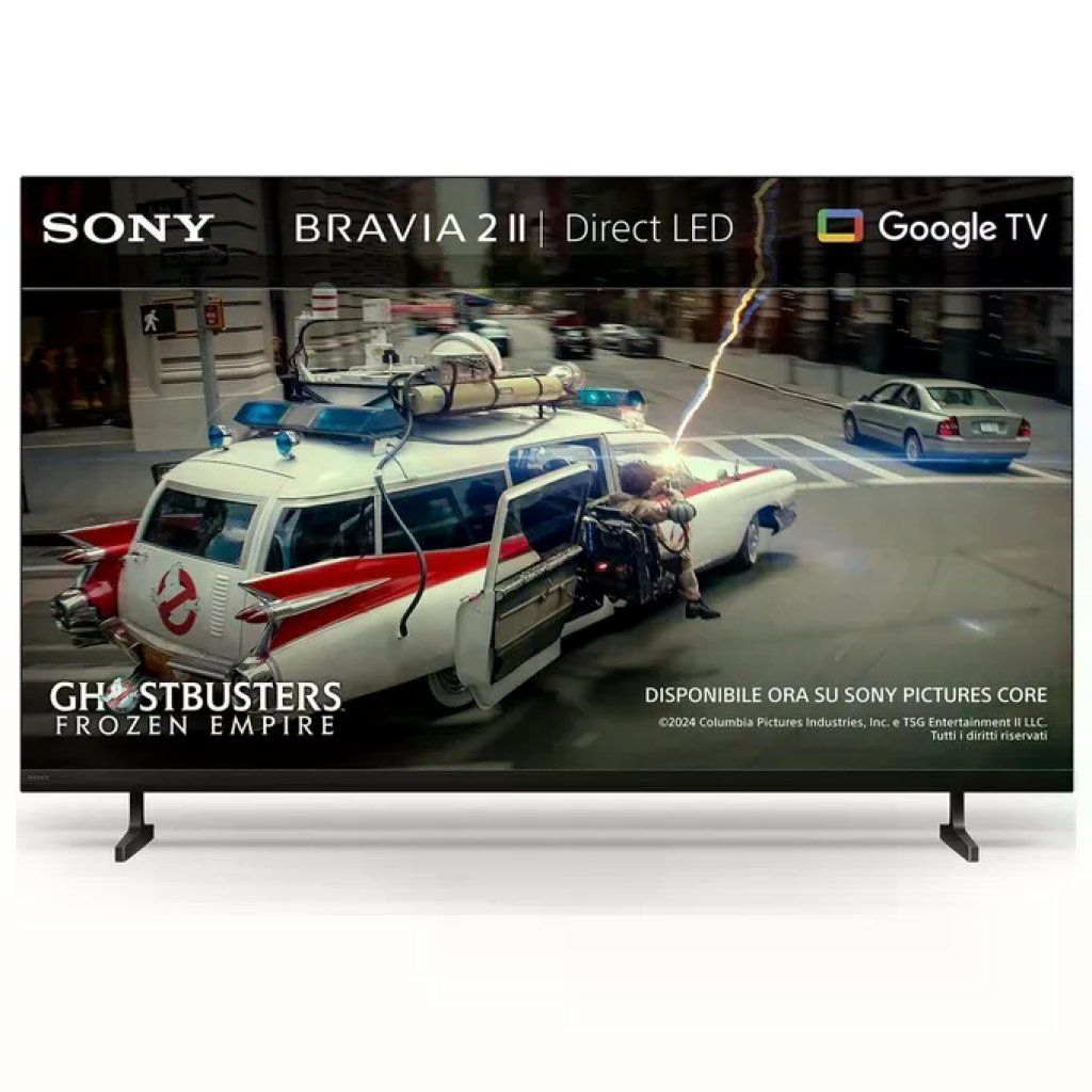 Sony K43S25M2PB Google TV 43'' 4K Ultra HD Smart TV colore Nero