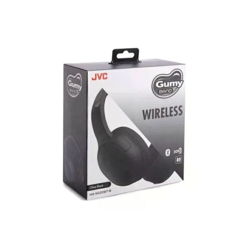 JVC HA-SG20BT Cuffie On-Ear Wireless Olive Black colore Olive Black